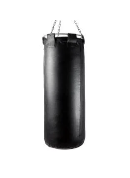 Punching bag under the light background Stock Photos