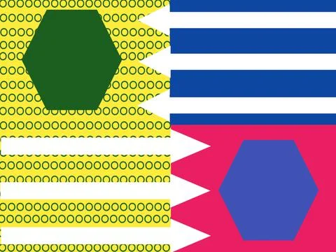 Punchy abstract43 Stock Illustration