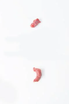 Punctuation Comma and point on a white background Stock Photos
