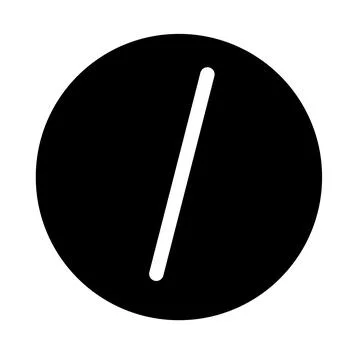 Punctuation mark icon on white background. flat style. finger click icon. Stock Illustration