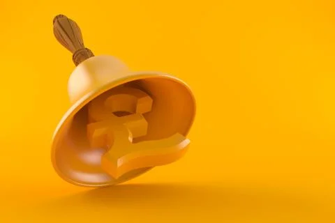 Pund currency alert Stock Illustration