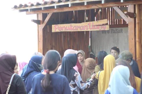 Pundensari Market East Java Foto stock