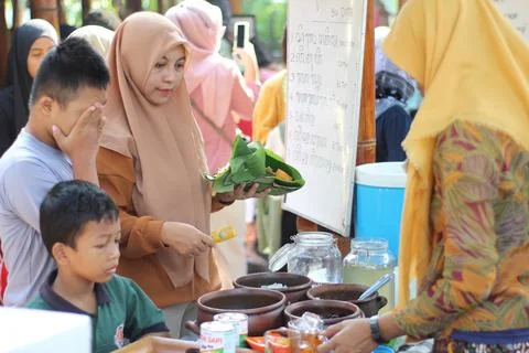 Pundensari Market East Java Foto stock