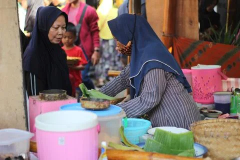 Pundensari Market East Java Stock Photos