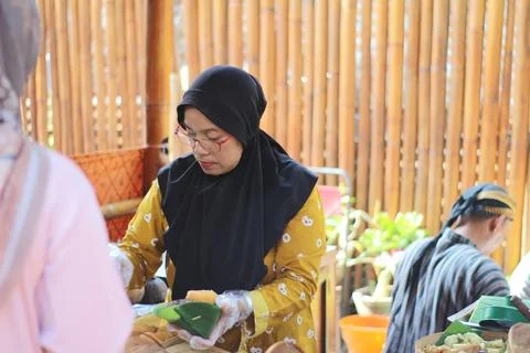 Pundensari Market East Java Foto stock