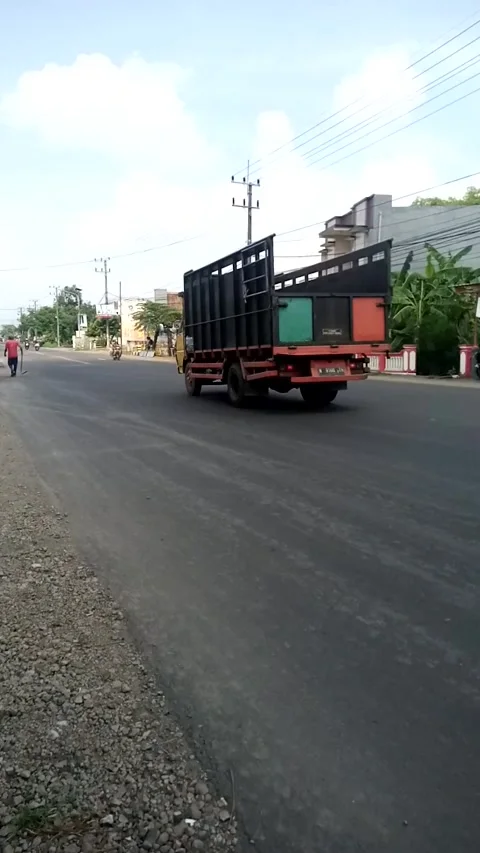 Pungging Street Mojokerto East Java Indonesia Stock Footage 221286423