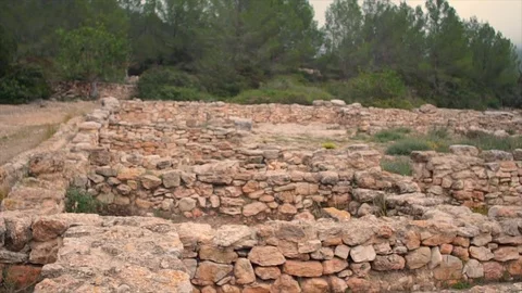 Punic necropolis Ibiza Stock-Footage 83045425