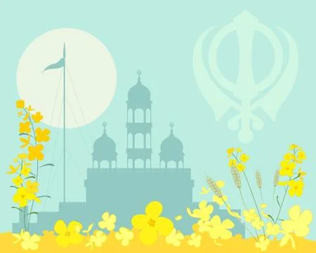 Punjab magic Stock Illustration
