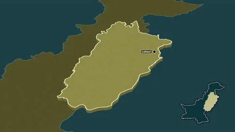 Punjab, Pakistan, extruded. Pattern Stock Footage 165994567