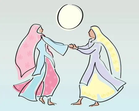 Punjabi dance Stock Illustration
