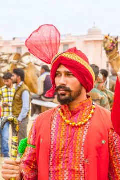 Punjabi dancer Stock Photos