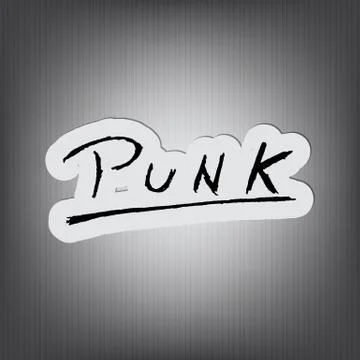 Punk background! 스톡 일러스트