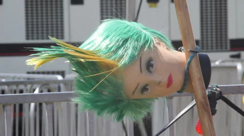 Punk Head Stock Footage 27816338