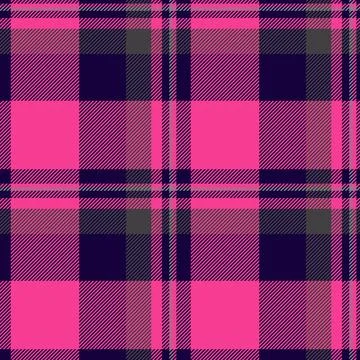 Punk pattern vector background, gentle seamless fabric check. Jersey plaid .. Stockillustratie