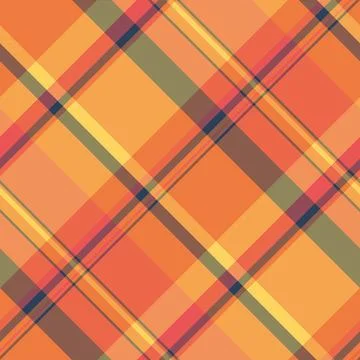 Punk plaid textile background, dining room pattern vector texture. Sixties .. Stock Illustration