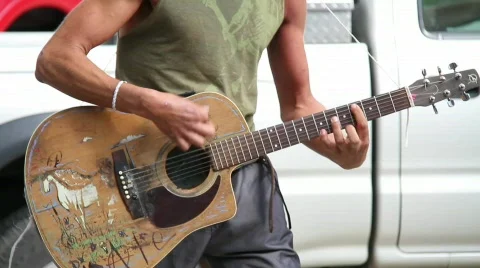 Punk Rocker Stock Footage 736596