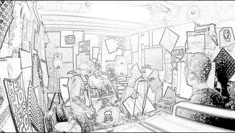 Punkroom 動画素材 129610484