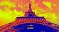 Punky Paris. Light timelapse. HD Footage