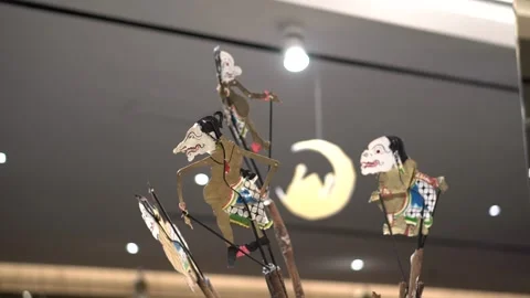 Punokawan puppet Stock Footage 276345755