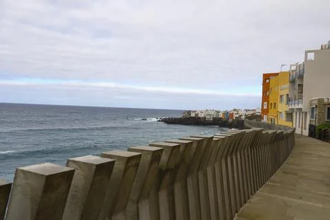 Punta Brava, Puerto de la Cruz, Tenerife — Coastal Promenade Stock Photos