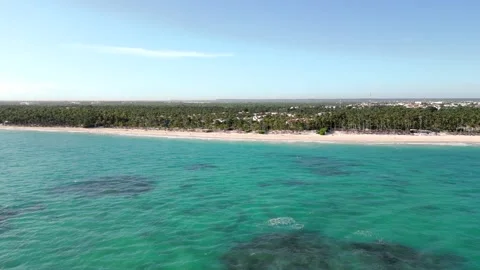 Punta Cana, Bavaro Beach Stock Footage 303182019