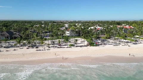 Punta Cana, Bavaro Beach Stock Footage 303182028