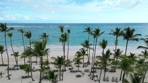 Punta Cana, Bavaro Beach Stock Footage 303182757