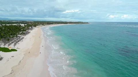 Punta Cana, Bavaro Beach Stock Footage 303182767
