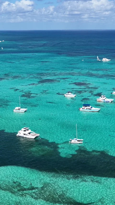 Punta Cana Skyline In Bavaro In Punta Cana Dominican Rep.. Video stock 325199461