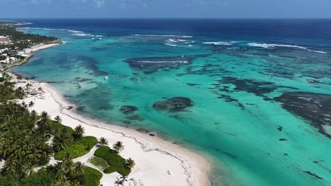 Punta Cana Skyline In Punta Cana In La Altagracia Dominican Rep.. Vídeo Stock 324106724
