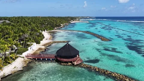 Punta Cana Skyline In Punta Cana In La Altagracia Dominican Rep.. Stock Footage 324111438