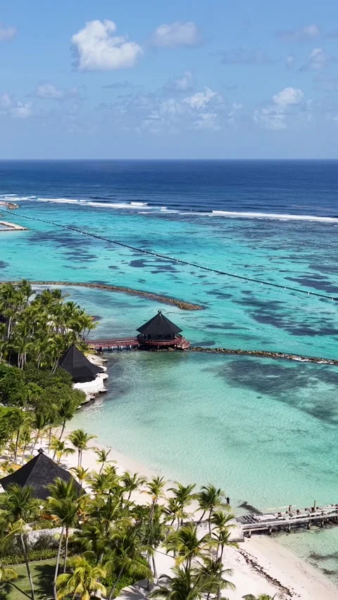 Punta Cana Skyline In Punta Cana In La Altagracia Dominican Rep.. 動画素材 325464499