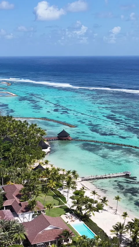 Punta Cana Skyline In Punta Cana In La Altagracia Dominican Rep.. 動画素材 327247454