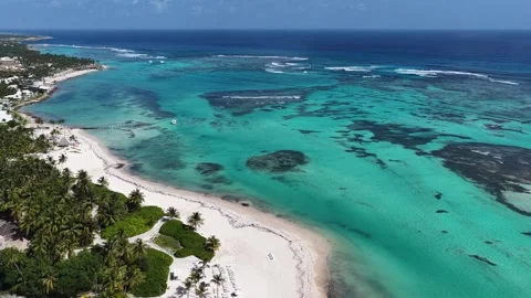 Punta Cana Skyline At Punta Cana In La Altagracia Dominican Republic. Caribbean Stock-Footage 331493719