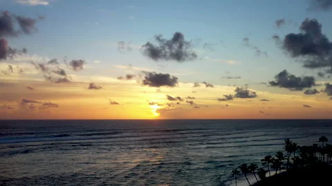 Punta Cana Sunrise Right to Left Pan Stock Footage 210544780
