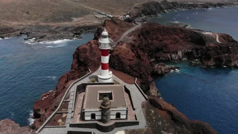 Punta de Teno. Faro de Teno. Tenerife. Drone. Aerial. Stock-Footage 159293448