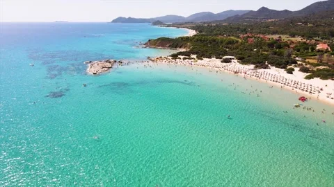 Punta di Peppino beach Video stock 144208972