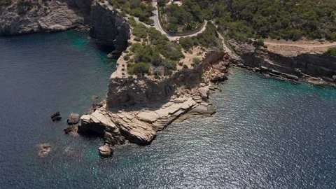 Punta Galera, Ibiza. Stock-Footage 136513524