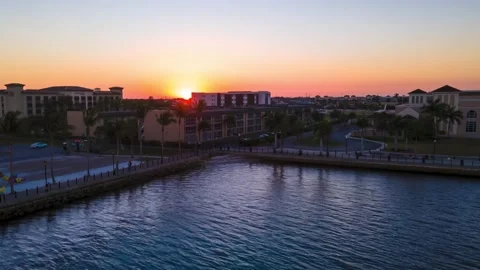 Punta Gorda Sunrise Hyperlapse Stock Footage 170665922