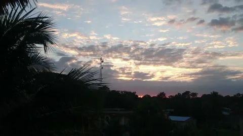 Punta Gorda at Sunset Stock Footage 66427780