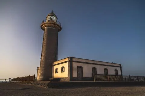 Punta Janda lighthouse Stock Photos