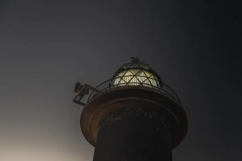 Punta Janda lighthouse Stock Photos