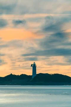 Punta licosa lighthouse-10 Stock Photos