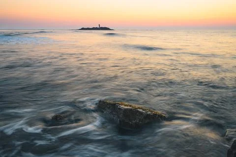 Punta licosa lighthouse-3 Stock Photos