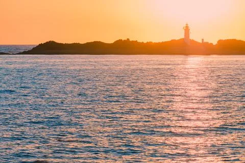 Punta licosa lighthouse-4 写真素材