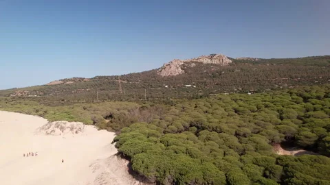 Punta PalomaSand Dune Tarifa 動画素材 251683945
