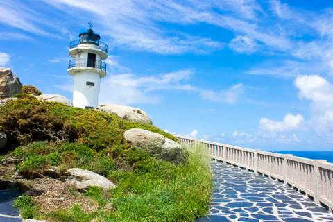 Punta Roncadoira, Spain Stock Photos