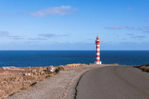 Punta Sardina Lighthouse Stock Photos