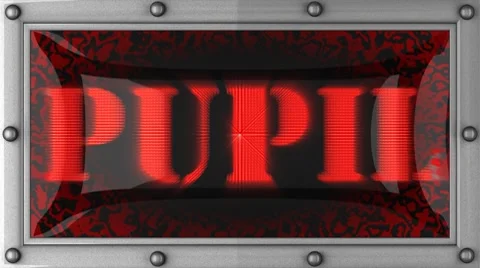 Pupil on led 動画素材 8739735