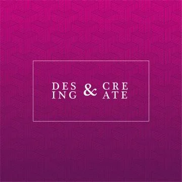 Puple gradient and pattern background vector design Stock Illustration